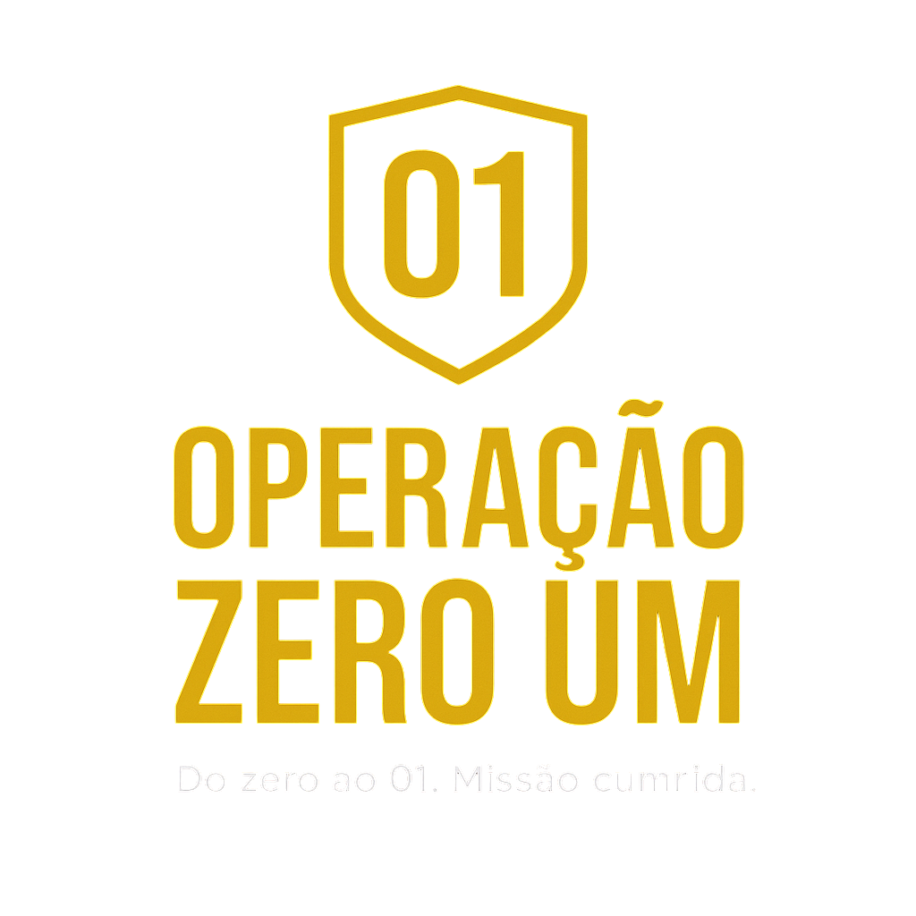 Logo Operação Zero Branco